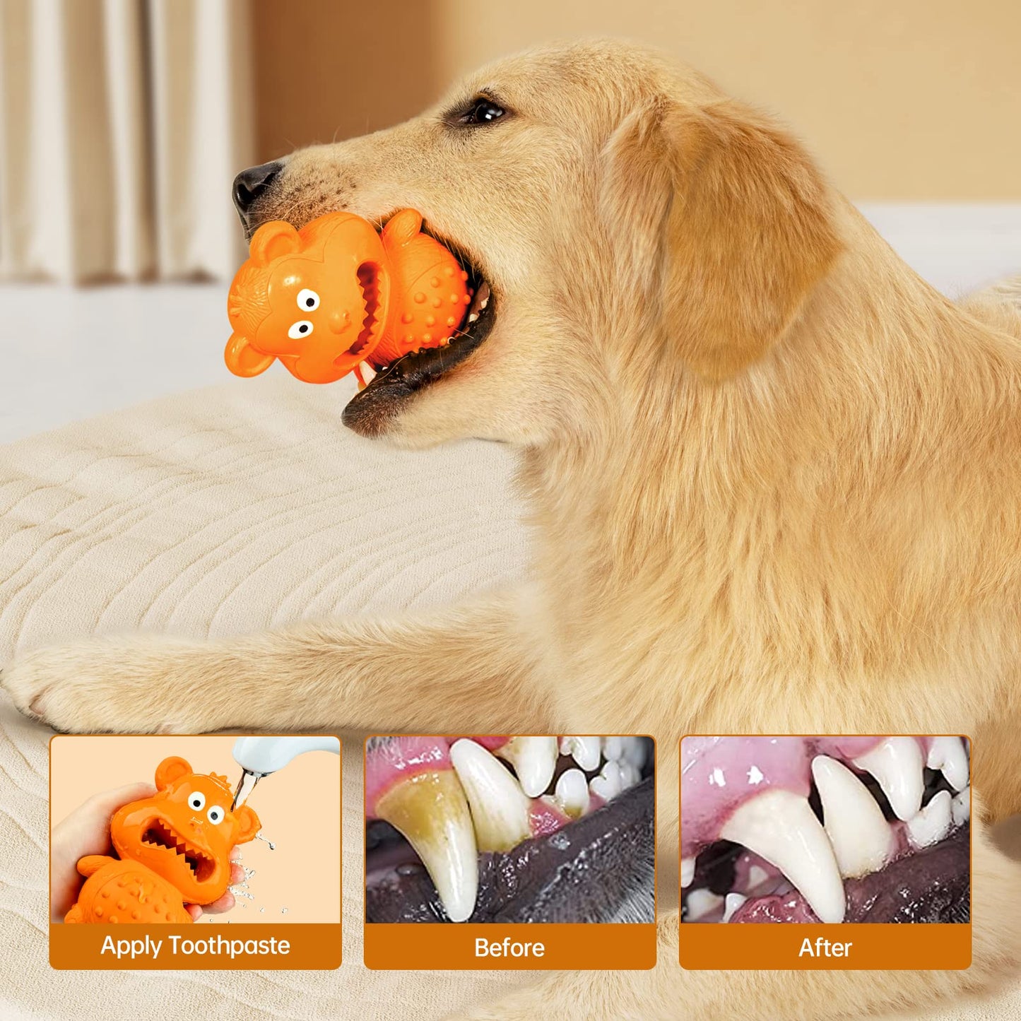 Dog Teething Toy   (Organ)